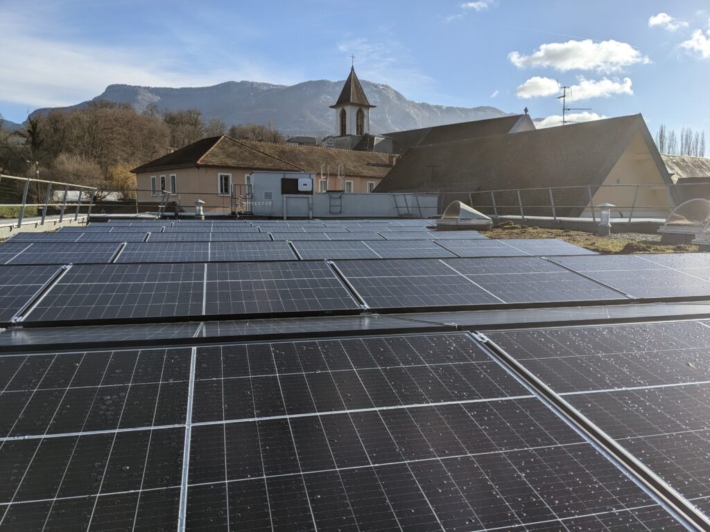 Installation photovoltaïque Maternelle de Grésy sur Aix